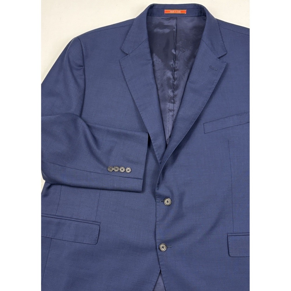 Cremieux "Arthur CT" X Loro Piana Zelander Wool Blazer Blue 52R Made in Italy